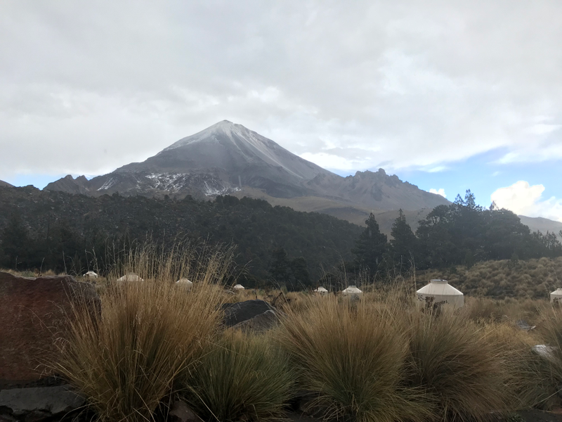 Pico de Orizaba, the highest mountain in Mexico.